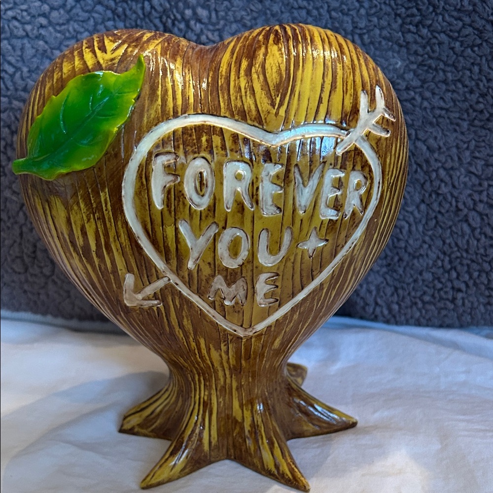 Heart-Shaped Tree Trunk Decor from Paris